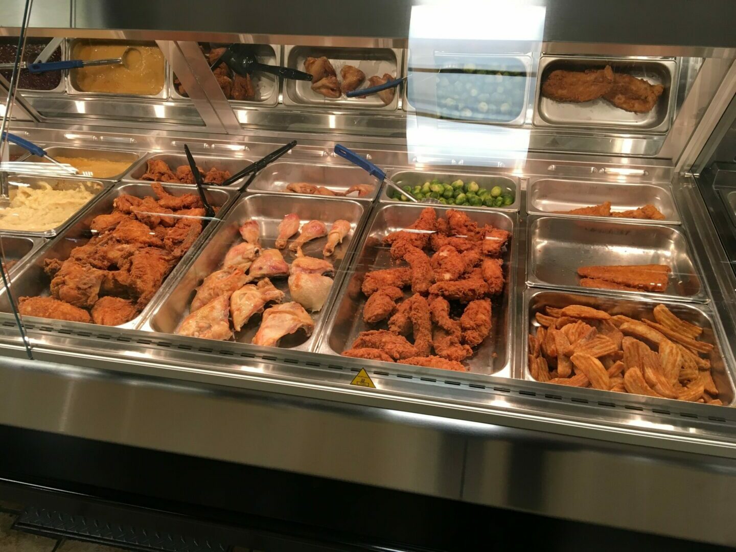 A Catering Food Trays on Display for Serving